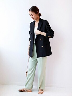 misatoさん（レディース・160cm）の夏コーディネート