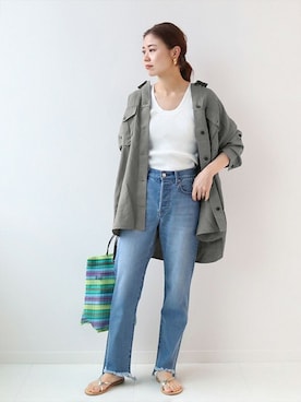 misatoさん（レディース・160cm）の夏コーディネート