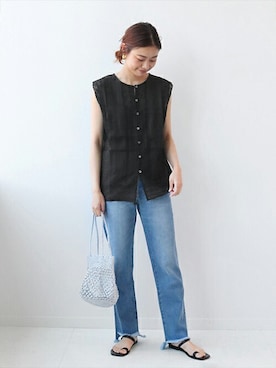 misatoさん(レディース・160cm)の夏コーディネート