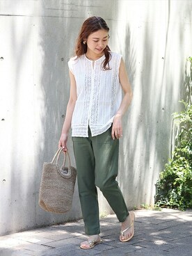 misatoさん（レディース・160cm）の夏コーディネート