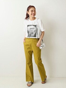 「Frederick（フレデリック）のアイテム」を使った、misatoさん（レディース・160cm）の夏コーディネート