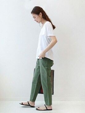 「CAL．Berries（カルベリーズ）のアイテム」を使った、misatoさん（レディース・160cm）の夏コーディネート