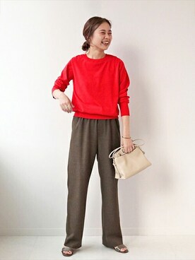 「DECKE（デッケ）のアイテム」を使った、misatoさん（レディース・160cm）の夏コーディネート