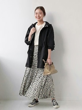 「DECKE（デッケ）のアイテム」を使った、misatoさん（レディース・160cm）の秋コーディネート