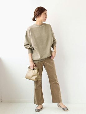 「DECKE（デッケ）のアイテム」を使った、misatoさん（レディース・160cm）の秋コーディネート