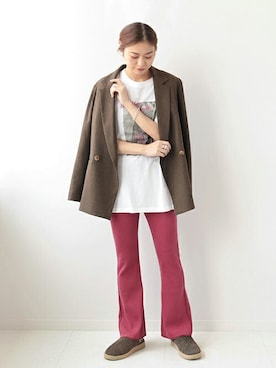 misatoさん（レディース・160cm）の秋コーディネート