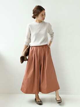 misatoさん（レディース・160cm）の秋コーディネート