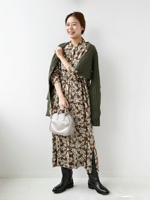セール】【BASERANGE/ベースレンジ】 LENCE CARDIGAN：別注