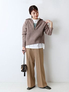 misatoさん（レディース・160cm）の秋コーディネート