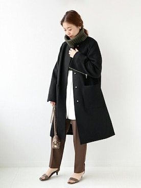 「JOURNAL STANDARD relume（ジャーナルスタンダード　レリューム）のアイテム（その他アウター）」を使った、misatoさん（レディース・160cm）の秋コーディネート