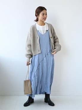 misatoさん（レディース・160cm）の秋コーディネート