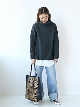 misatoさん（レディース・160cm）の秋コーディネート