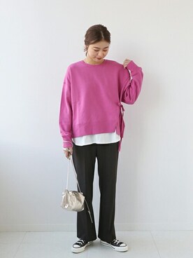 misatoさん（レディース・160cm）の冬コーディネート