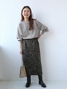 misatoさん（レディース・160cm）の冬コーディネート