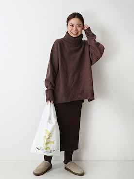 misatoさん(レディース・160cm)の冬コーディネート