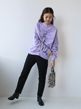 misatoさん（レディース・160cm）の冬コーディネート