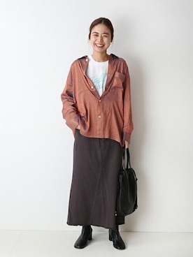 misatoさん（レディース・160cm）の冬コーディネート