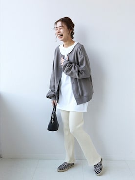 misatoさん（レディース・160cm）の冬コーディネート