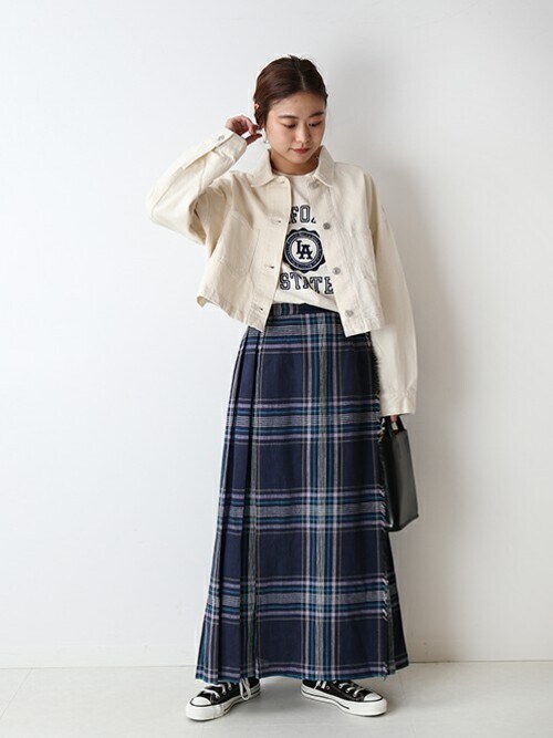 misato(JOURNAL STANDARD relume 新宿店)｜O'NEIL of DUBLINのスカート