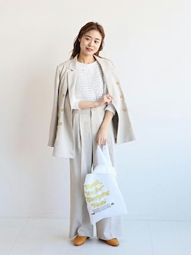 misatoさん（レディース・160cm）の冬コーディネート