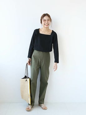 misatoさん（レディース・160cm）の冬コーディネート