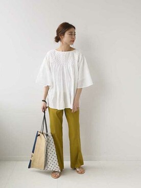 misatoさん（レディース・160cm）の春コーディネート