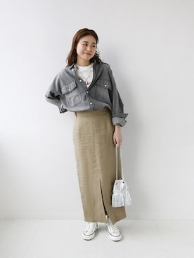 misatoさん（レディース・160cm）の春コーディネート