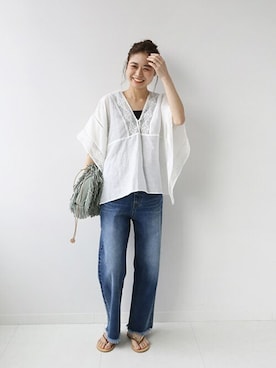 misatoさん（レディース・160cm）の春コーディネート