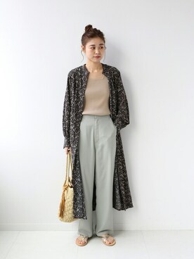 misatoさん（レディース・160cm）の春コーディネート