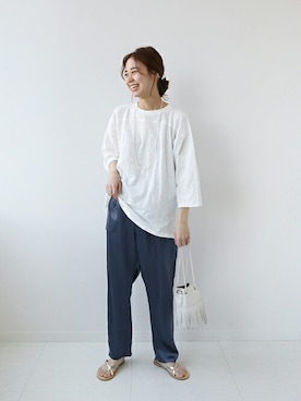 misatoさん（レディース・160cm）の春コーディネート