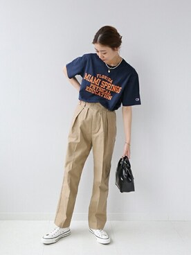 misatoさん（レディース・160cm）の春コーディネート