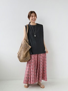 misatoさん（レディース・160cm）の春コーディネート