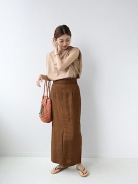 misatoさん（レディース・160cm）の春コーディネート