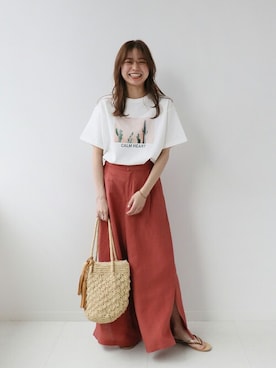 misatoさん（レディース・160cm）の春コーディネート