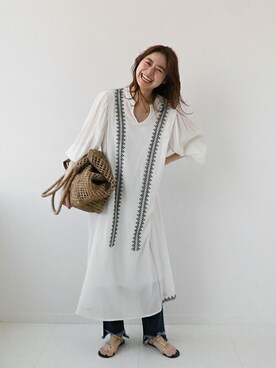 misatoさん（レディース・160cm）の春コーディネート