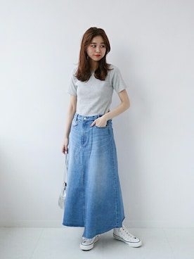 misatoさん（レディース・160cm）の春コーディネート