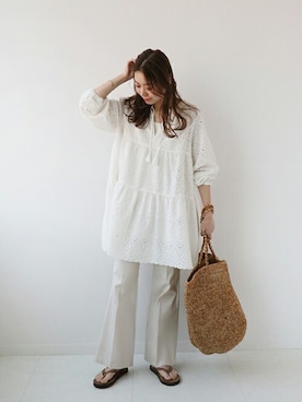 misatoさん（レディース・160cm）の春コーディネート