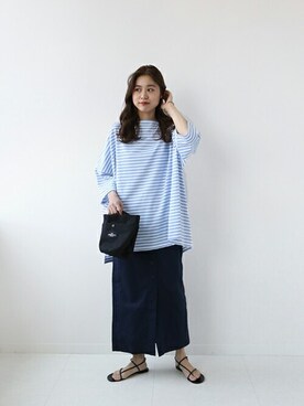 misatoさん(レディース・160cm)の夏コーディネート