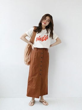 misatoさん（レディース・160cm）の夏コーディネート