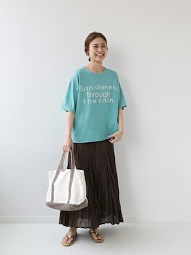 misatoさん(レディース・160cm)の夏コーディネート