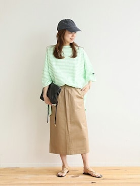 misatoさん（レディース・160cm）の夏コーディネート