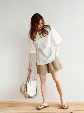 misatoさん（レディース・160cm）の夏コーディネート