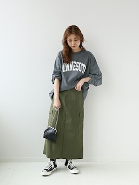 misatoさん（レディース・160cm）の夏コーディネート