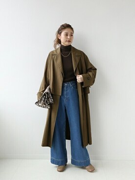 「JOURNAL STANDARD relume（ジャーナルスタンダード　レリューム）のアイテム（その他アウター）」を使った、misatoさん（レディース・160cm）の夏コーディネート