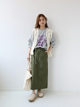 misatoさん（レディース・160cm）の夏コーディネート