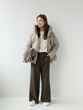 「DESCENTE ALLTERRAIN（デサント　オルテライン）のアイテム（ジャケット/アウター）」を使った、misatoさん（レディース・160cm）の夏コーディネート