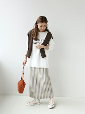 misatoさん(レディース・160cm)の秋コーディネート