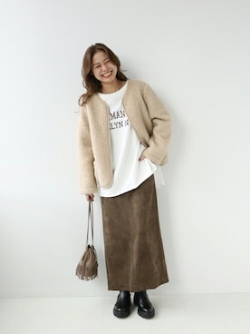 misatoさん（レディース・160cm）の秋コーディネート