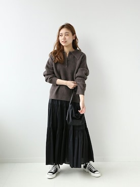 misatoさん（レディース・160cm）の秋コーディネート