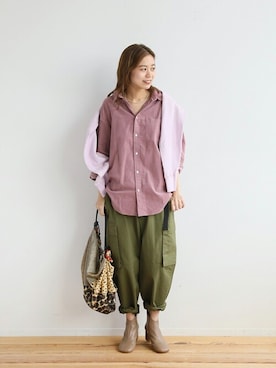 misatoさん（レディース・160cm）の秋コーディネート